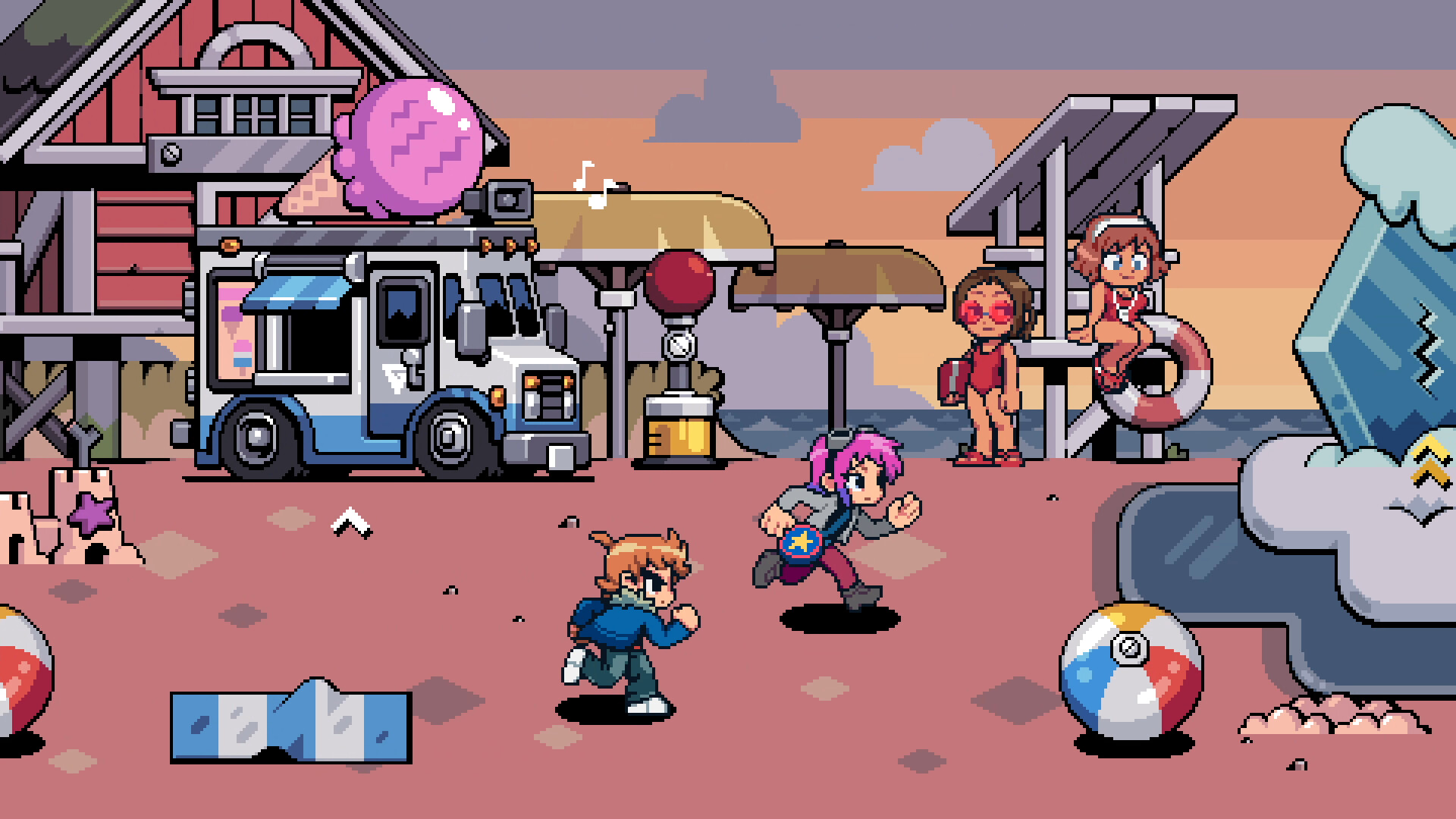 Scott Pilgrim EX スクリーンショット 1