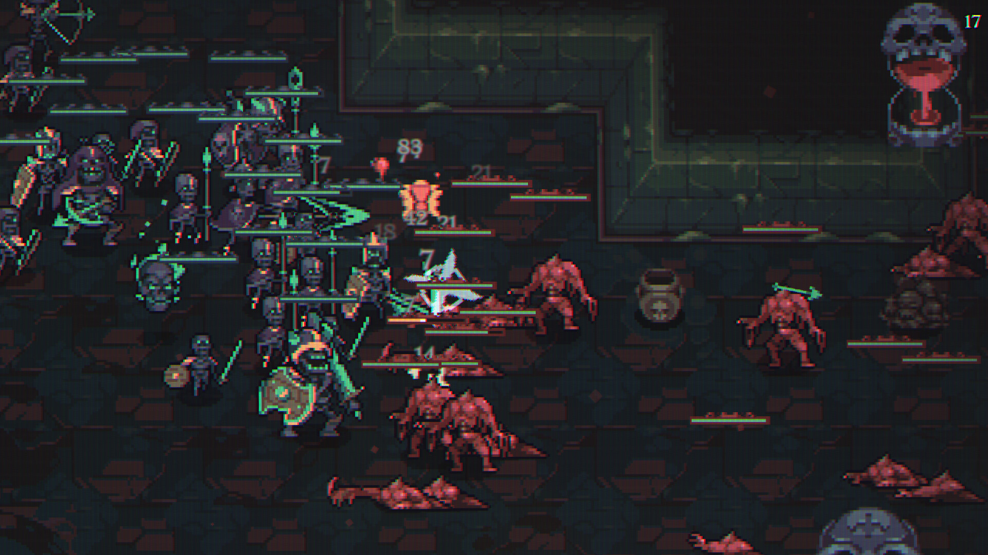 Skull horde スクリーンショット 1